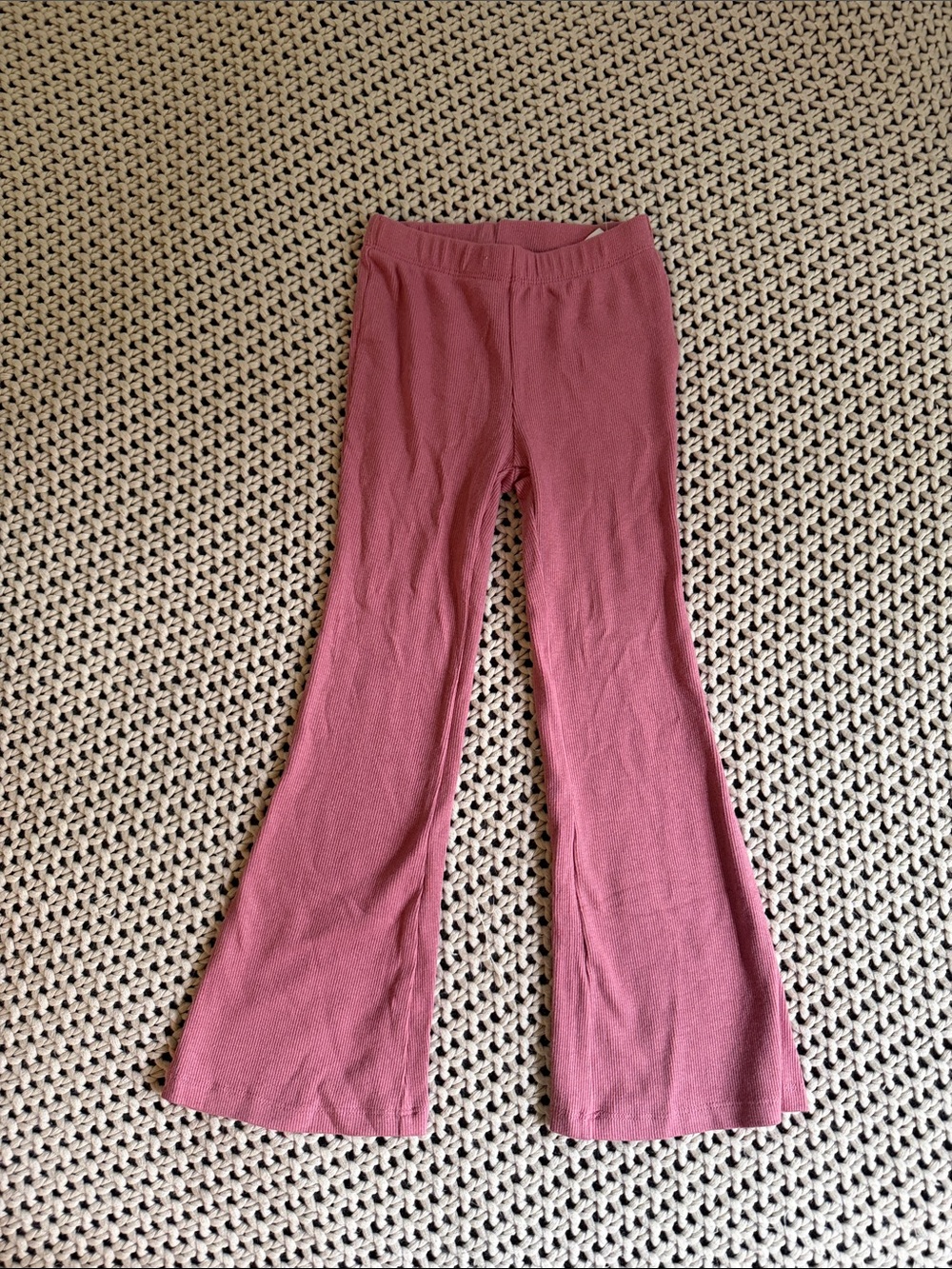 Gap kids ribbed flare leggings NWT
